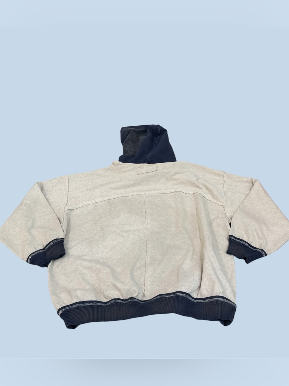 NEW We the Free People Lou Baked Hoodie Small Oversized NWT $168 Retail - Picture 11 of 12
